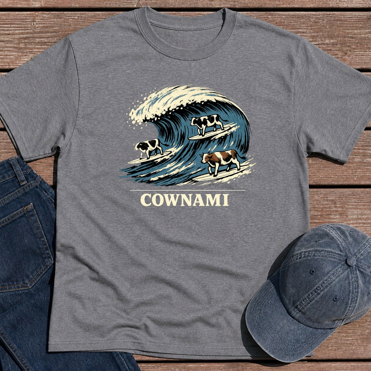 Cownami T-Shirt - Tweed