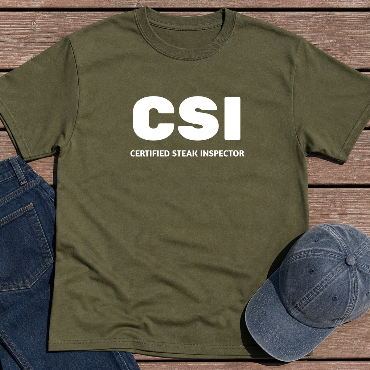 CSI T-Shirt - Military Green