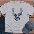 Deer Forks T-Shirt - Sport Grey