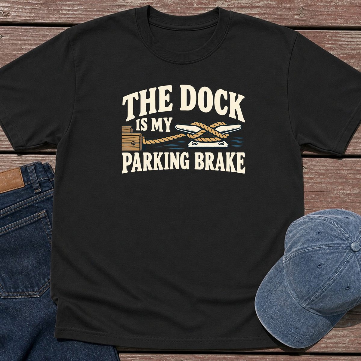 Dock Brake T-Shirt - Black