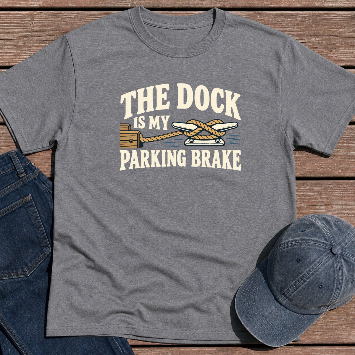 Dock Brake T-Shirt - Tweed