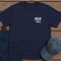 Dock Line Badge T-Shirt - Navy