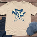 Dog Camp Chair T-Shirt - Sand