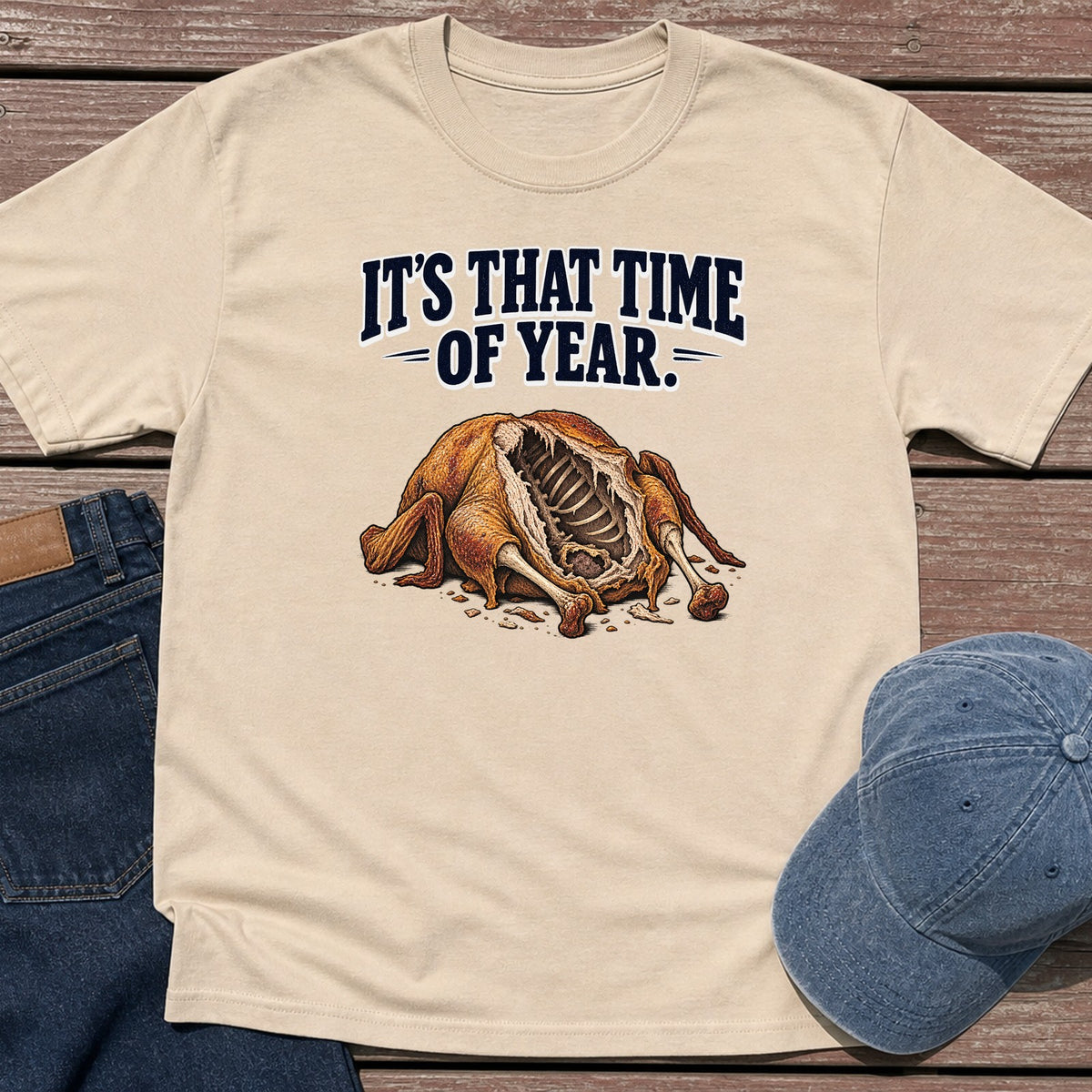 Dry Turkey T-Shirt - Sand