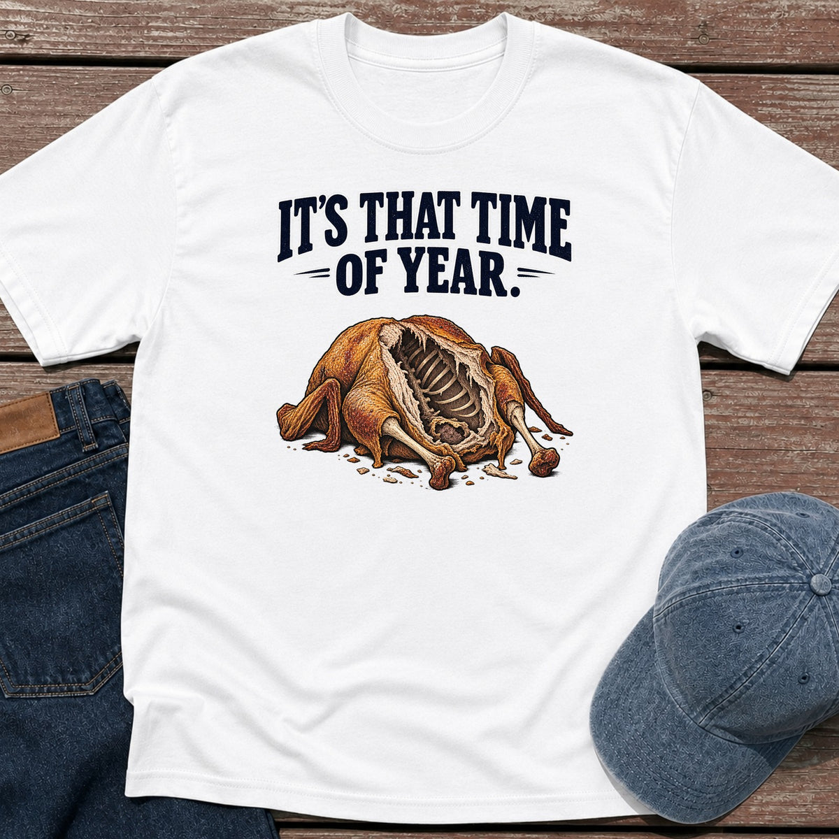Dry Turkey T-Shirt - White
