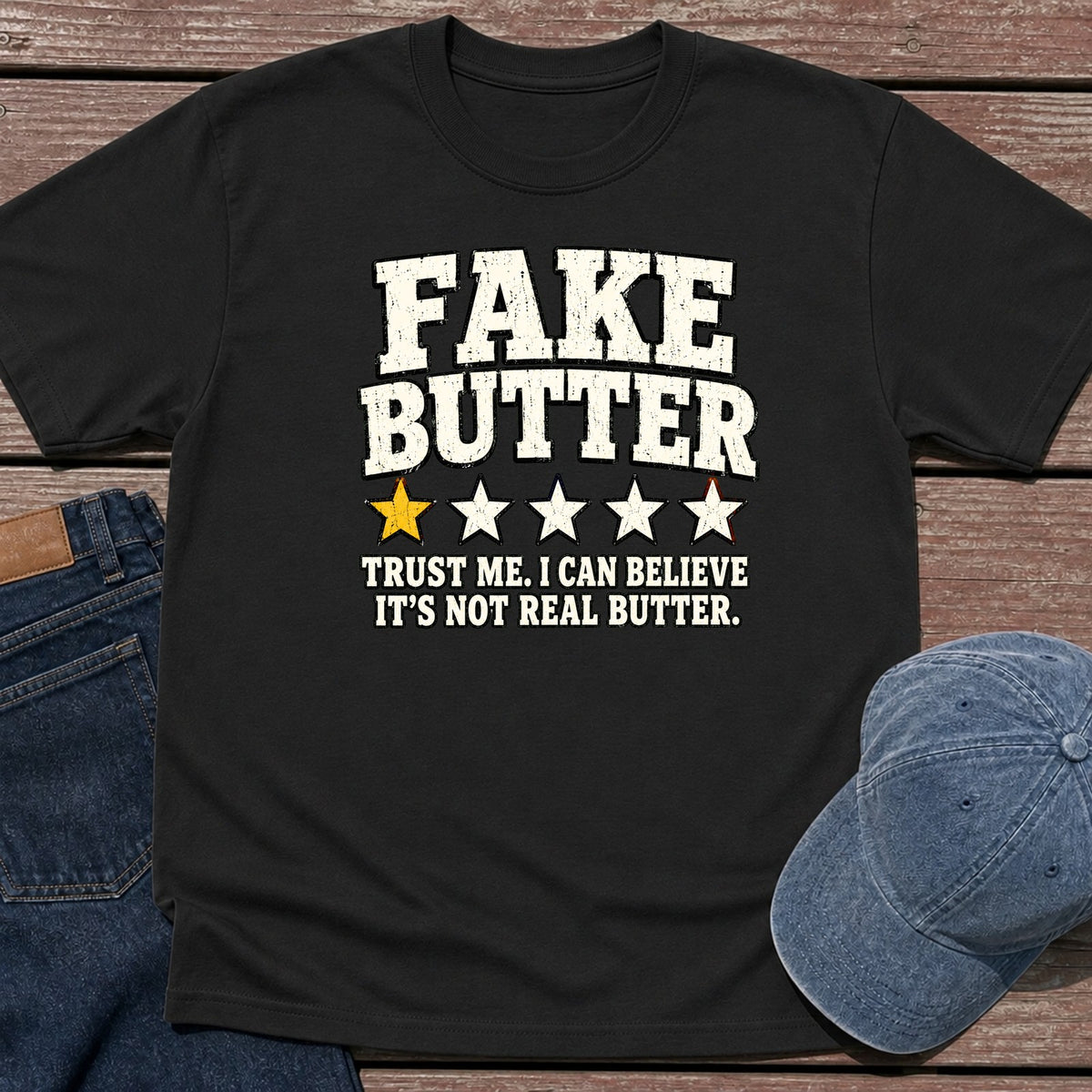 Fake Butter T-Shirt - Black