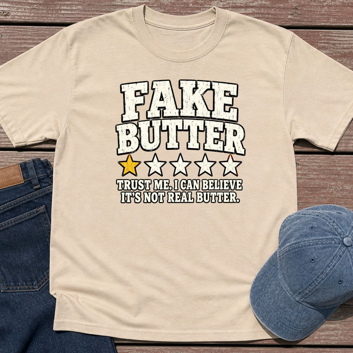 Fake Butter T-Shirt - Sand