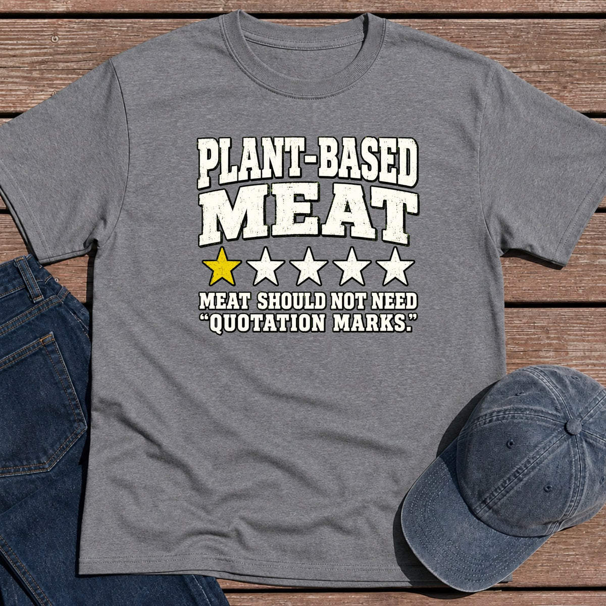 Fake Meat T-Shirt - Tweed