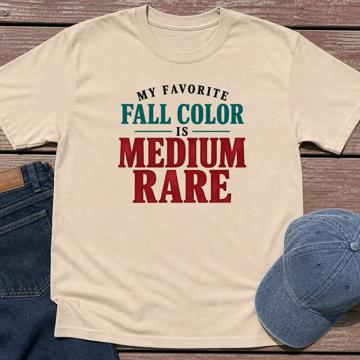 Fall Color T-Shirt - Sand