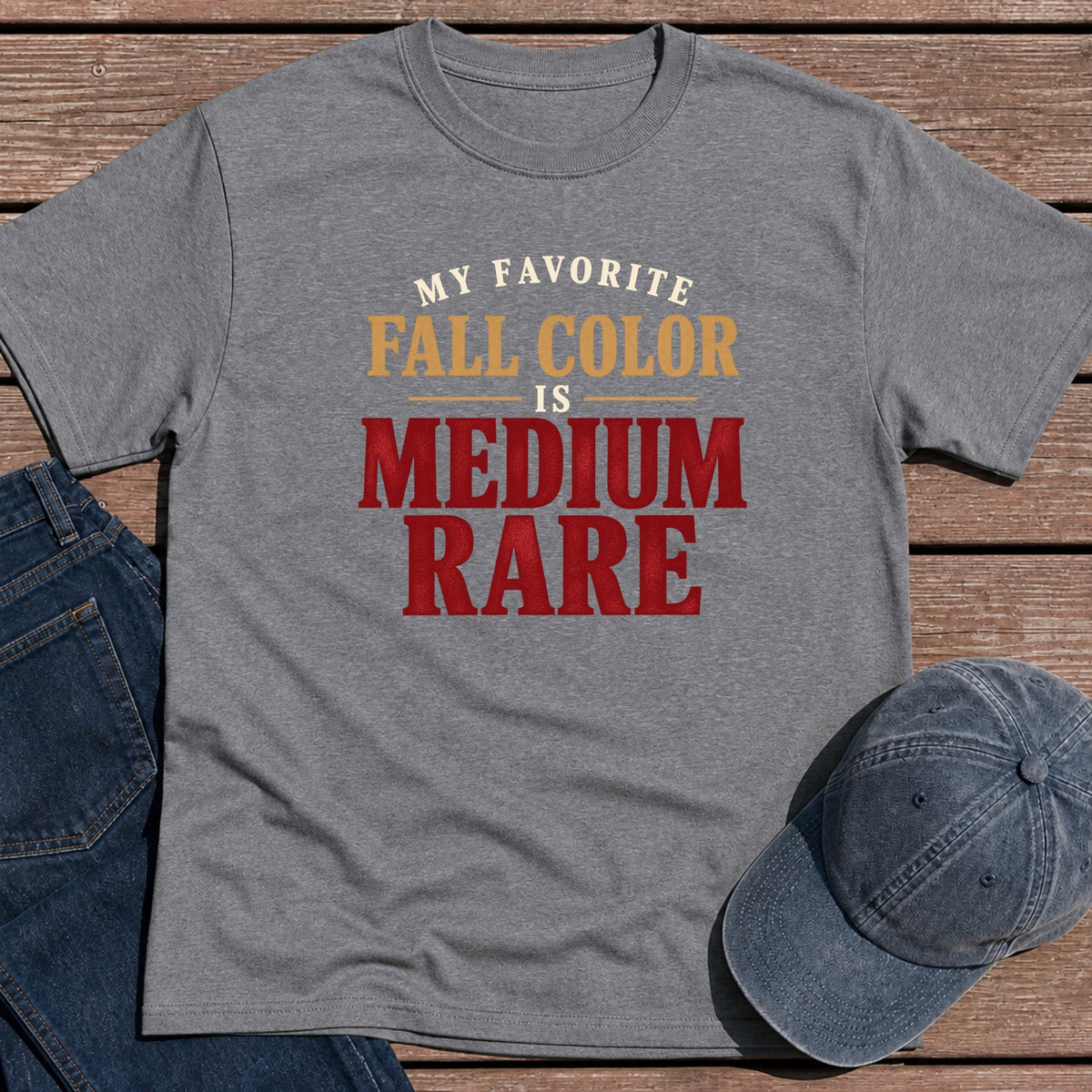 Fall Color T-Shirt - Tweed