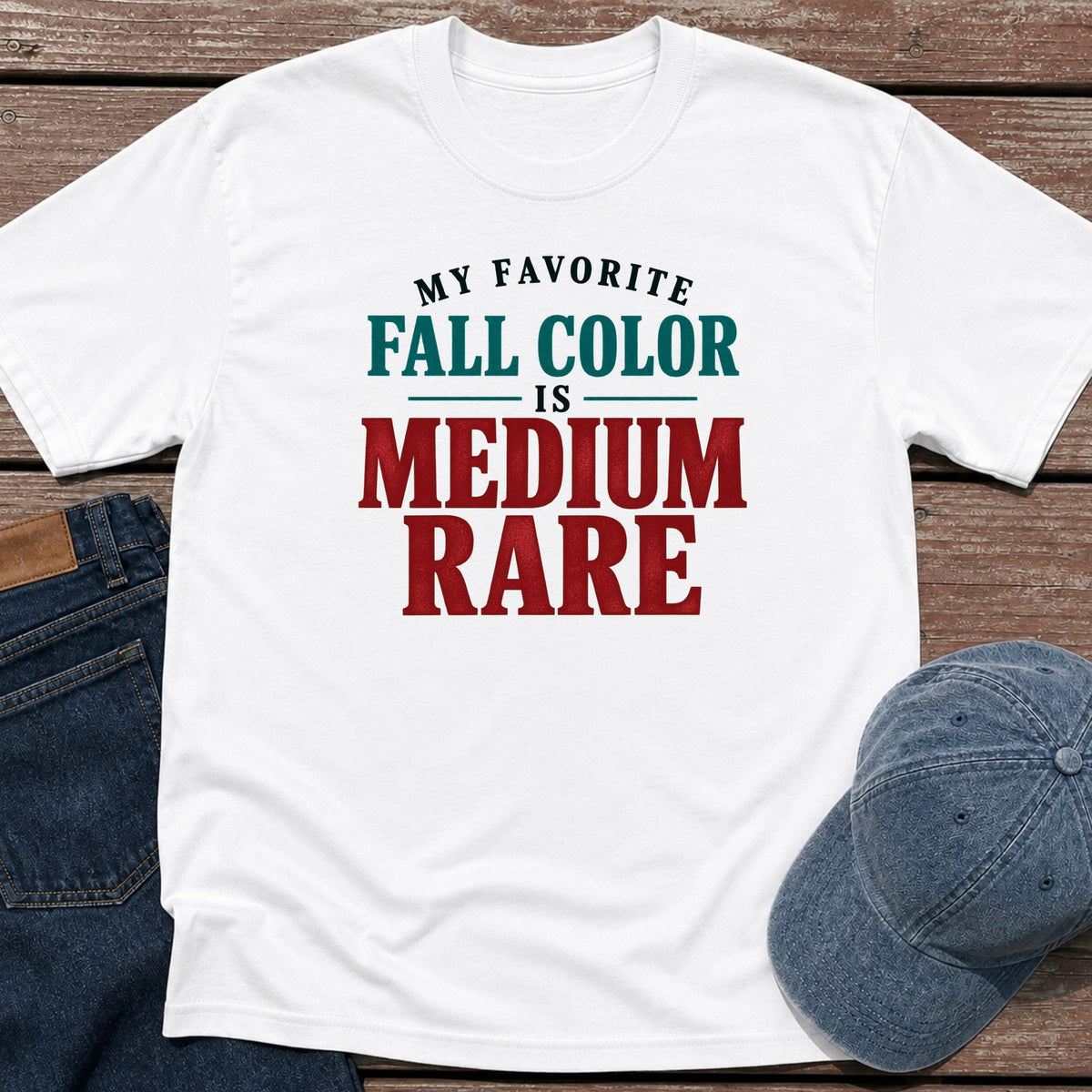 Fall Color T-Shirt - White