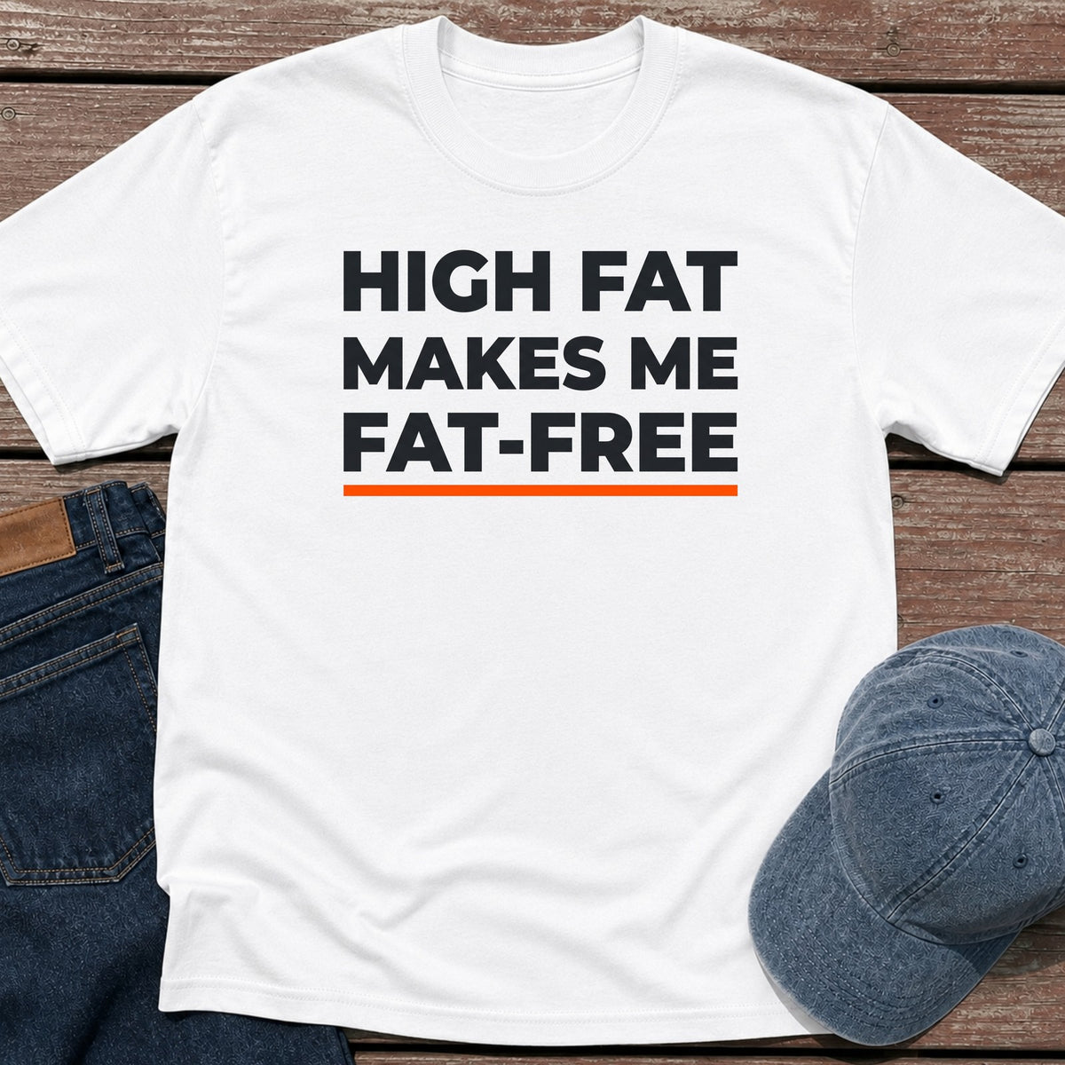 Fat-Free T-Shirt - White