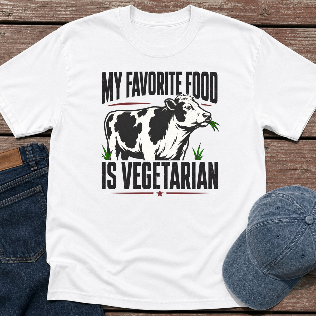 Fav Food T-Shirt - White