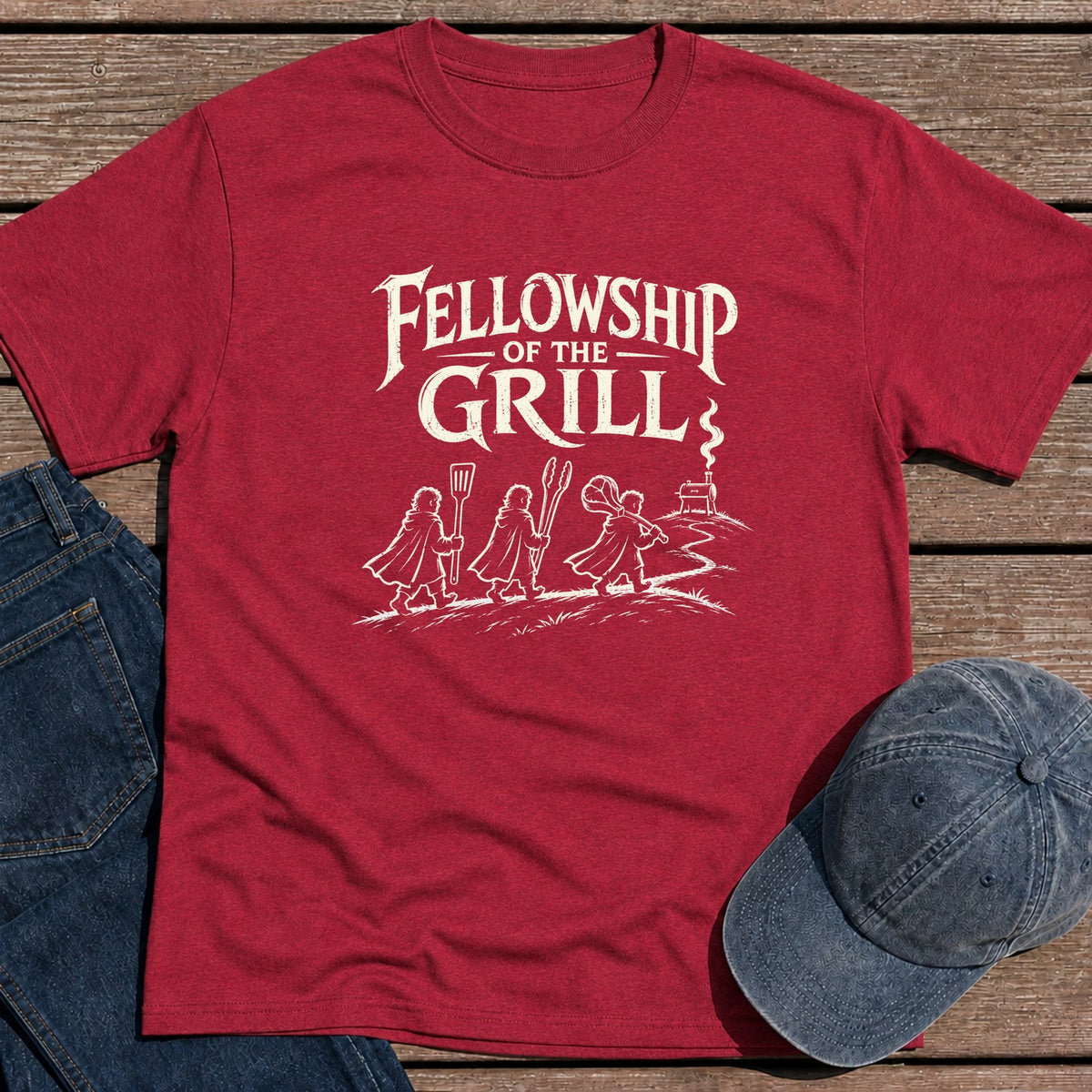 Fellowship T-Shirt - Antique Cherry Red