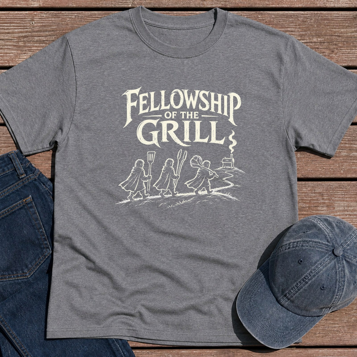 Fellowship T-Shirt - Tweed