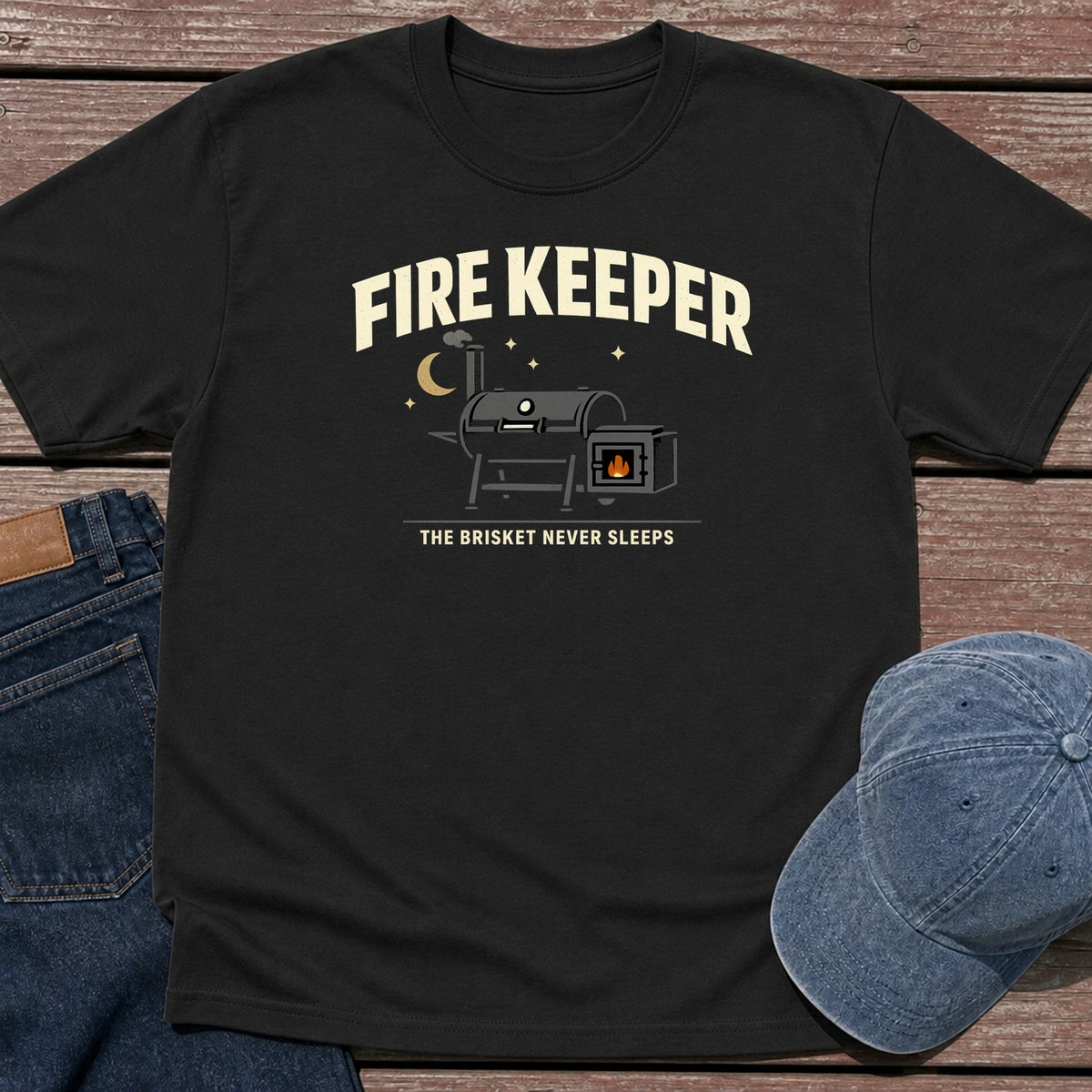 Fire Keeper T-Shirt - Black