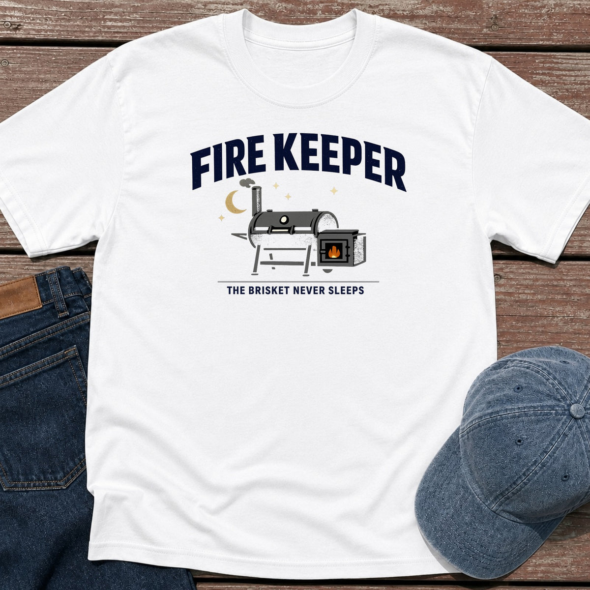 Fire Keeper T-Shirt - White