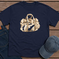 Firewood Tote T-Shirt - Navy