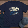 Fish Takeout T-Shirt - Navy