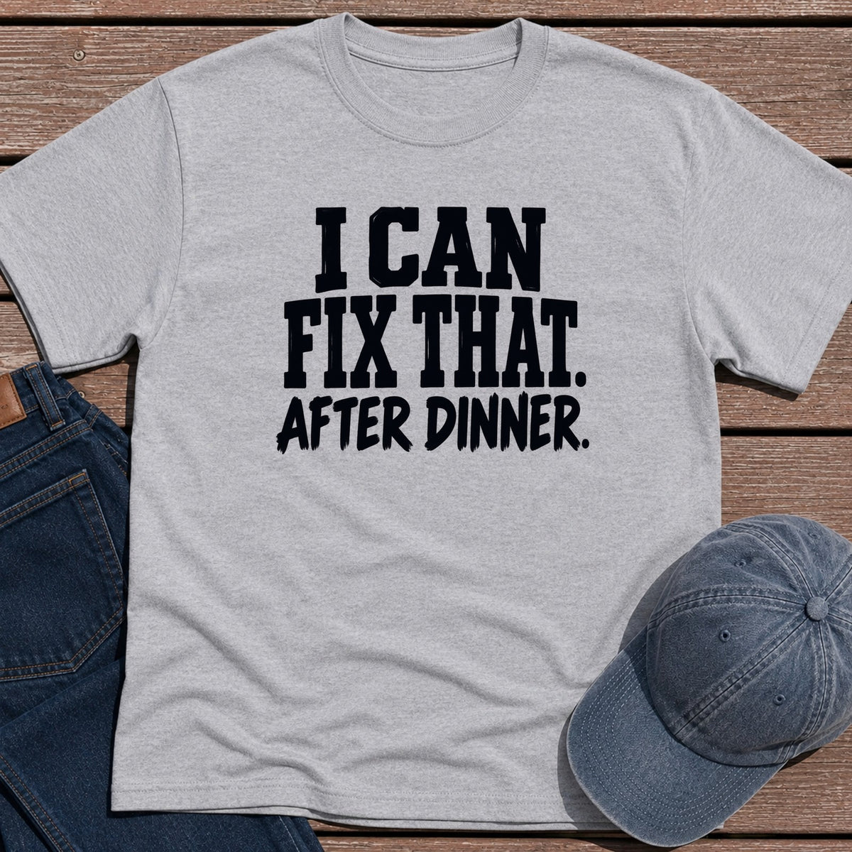 Fix After T-Shirt - Sport Grey
