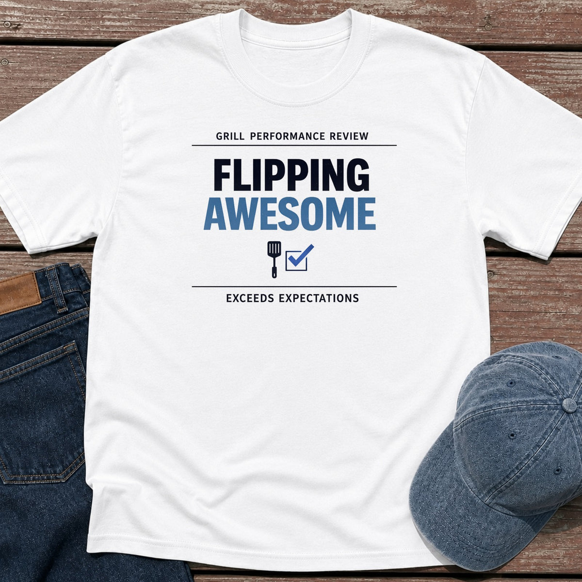 Flipping Awesome T-Shirt - White