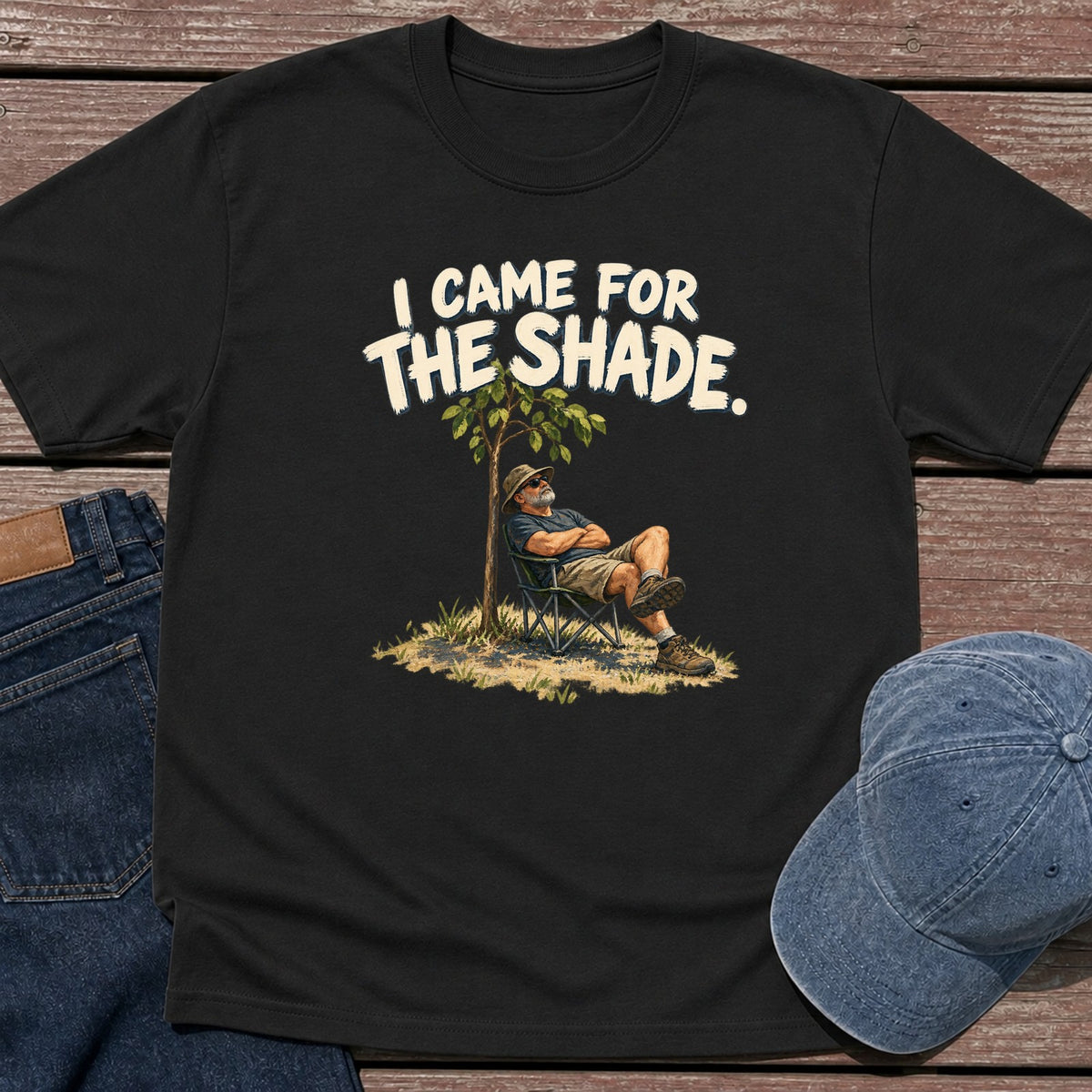 For The Shade T-Shirt - Black