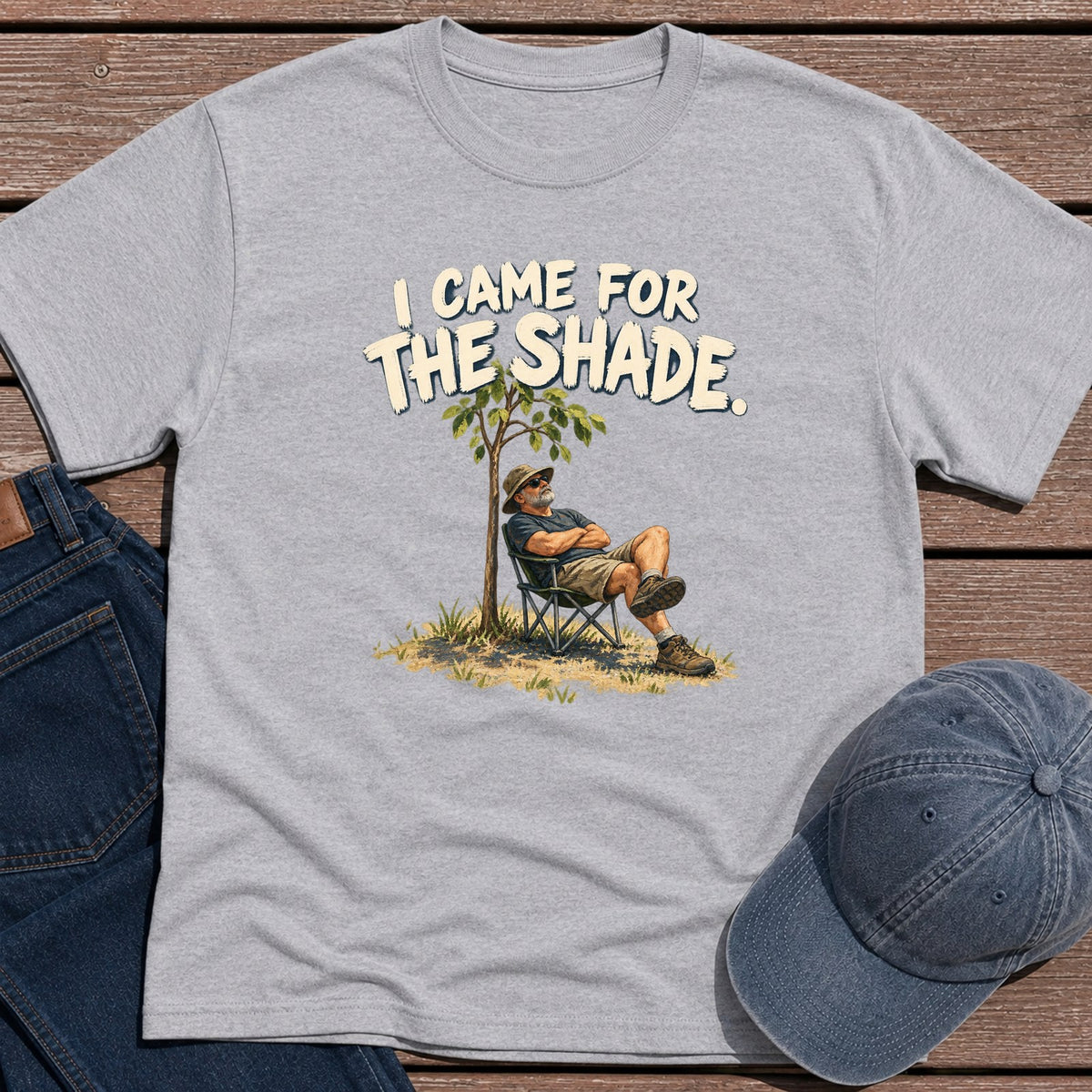For The Shade T-Shirt - Sport Grey