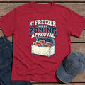 Freezer Zoning T-Shirt - Antique Cherry Red