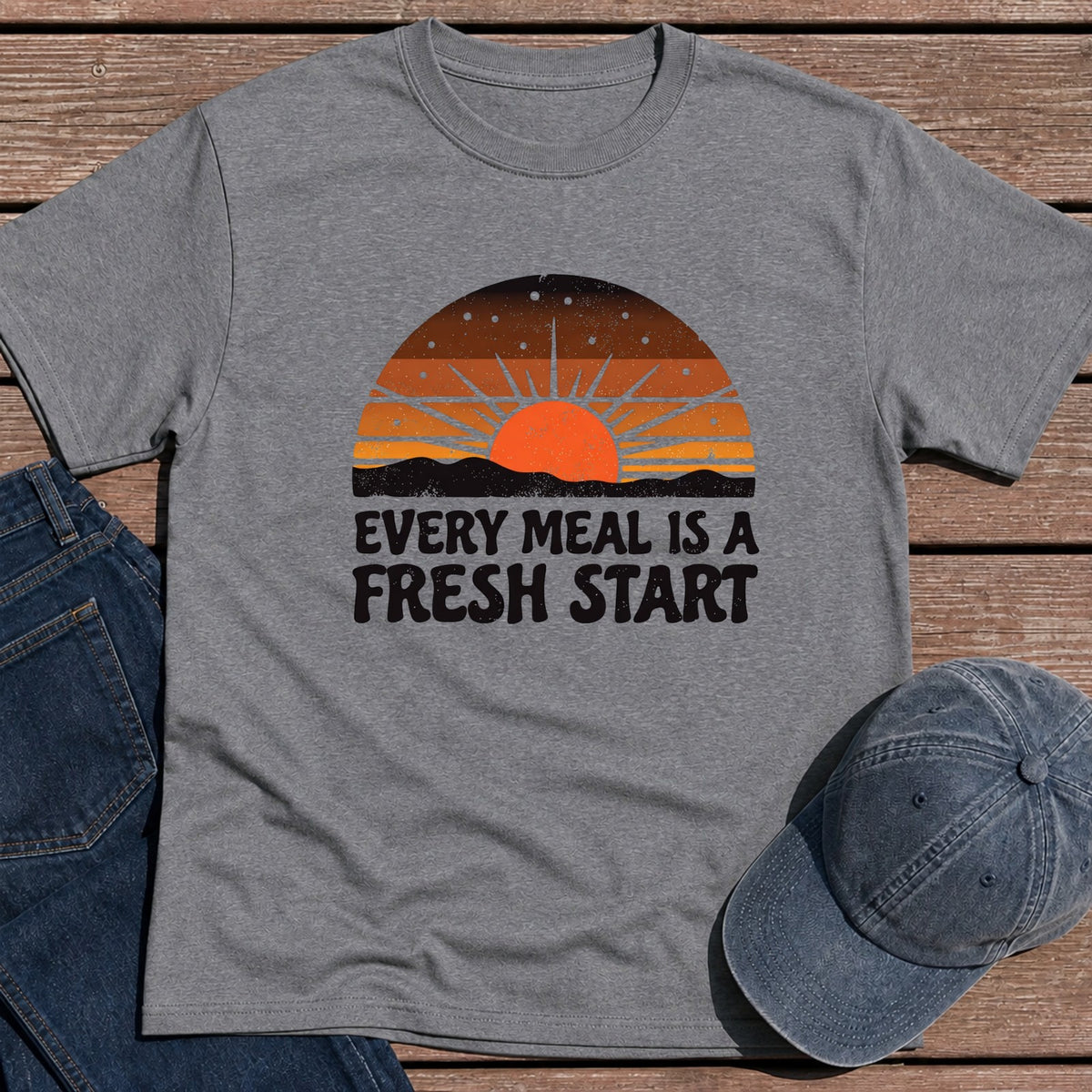 Fresh Start T-Shirt - Tweed