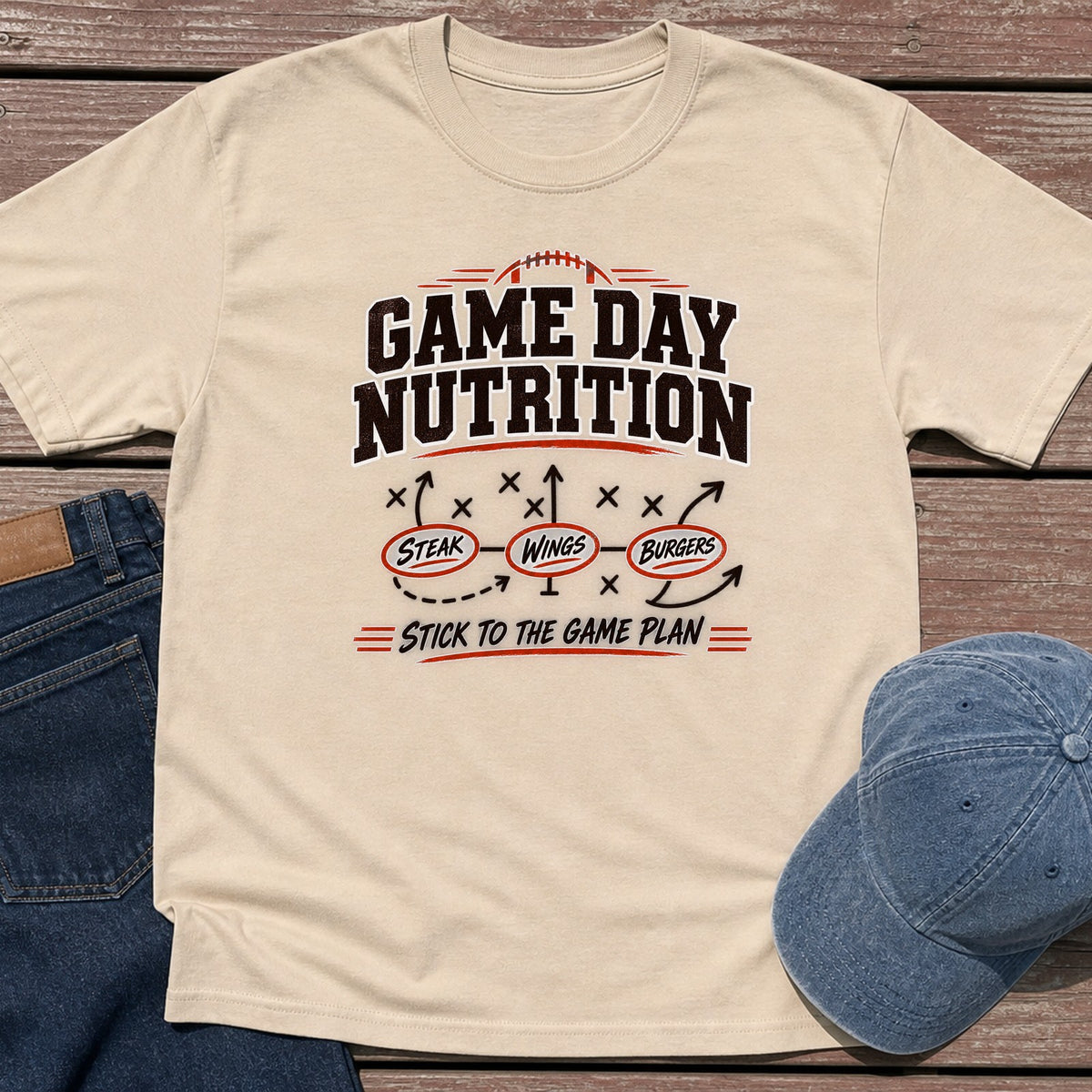 Game Day T-Shirt - Sand