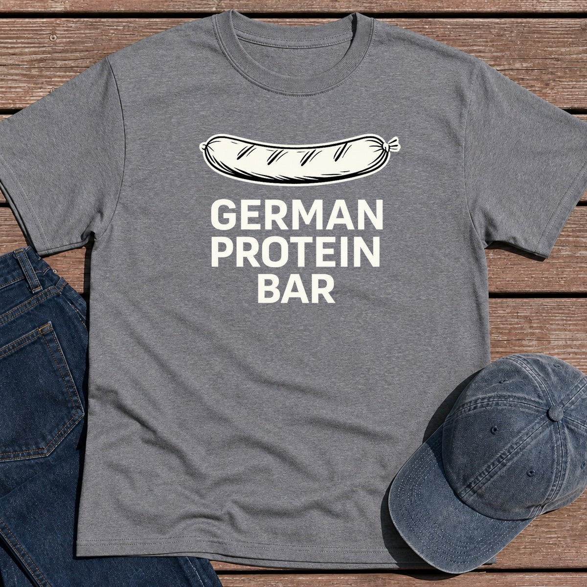 German Protein T-Shirt - Tweed