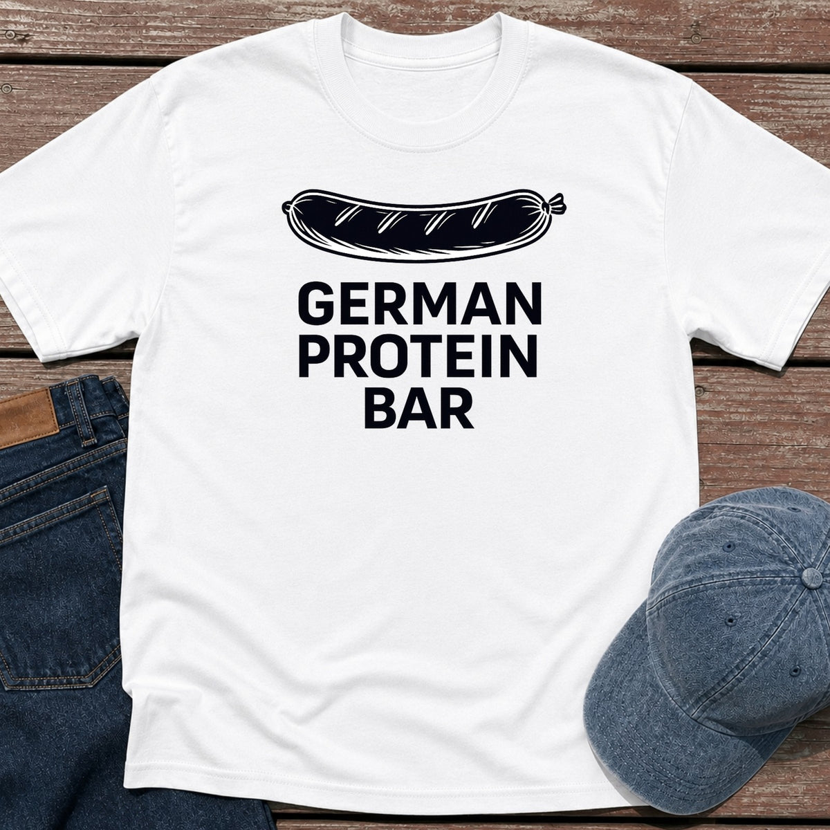 German Protein T-Shirt - White