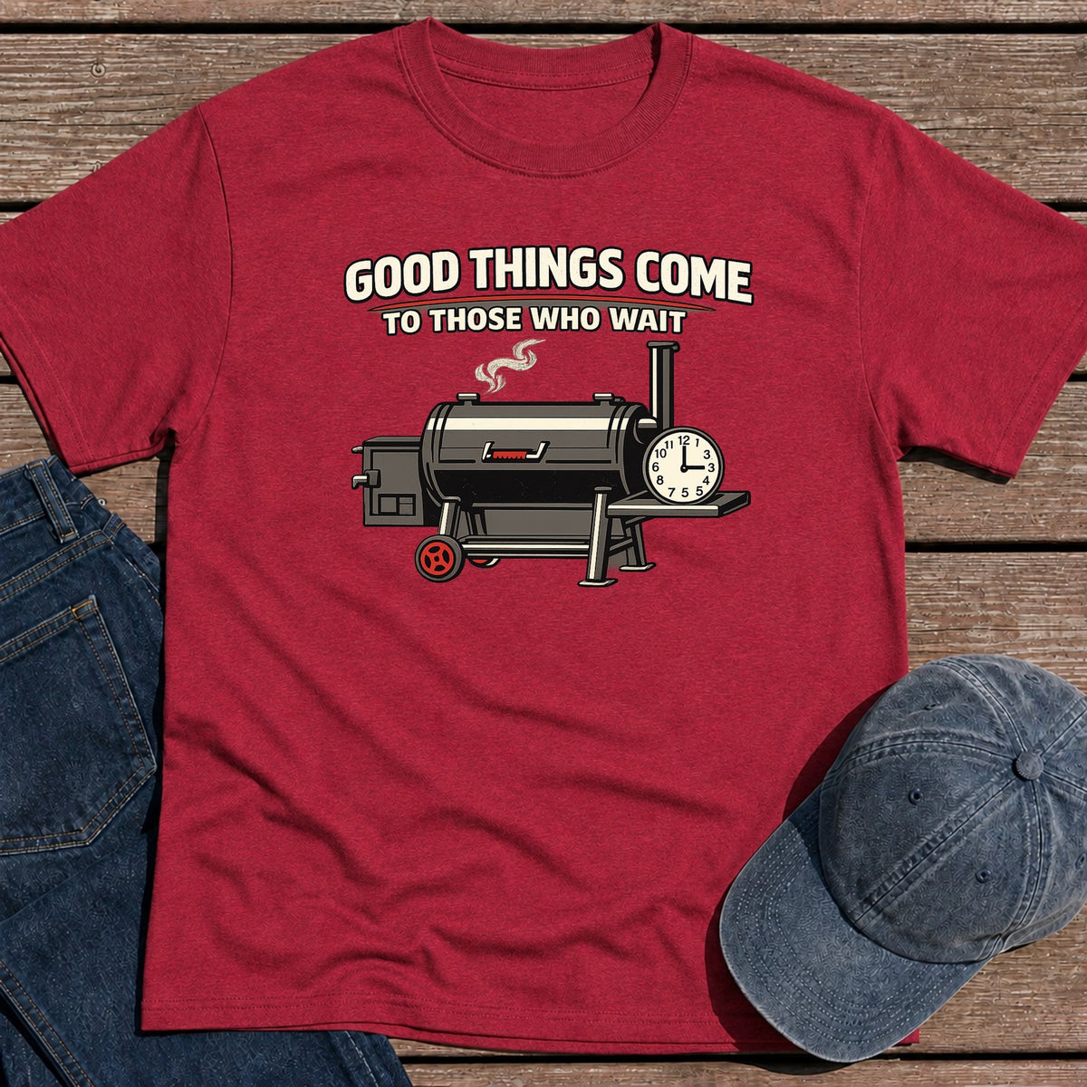Good Things T-Shirt - Antique Cherry Red