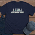 Grill & Know T-Shirt - Navy