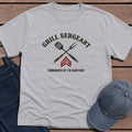 Grill Sergeant T-Shirt - Sport Grey
