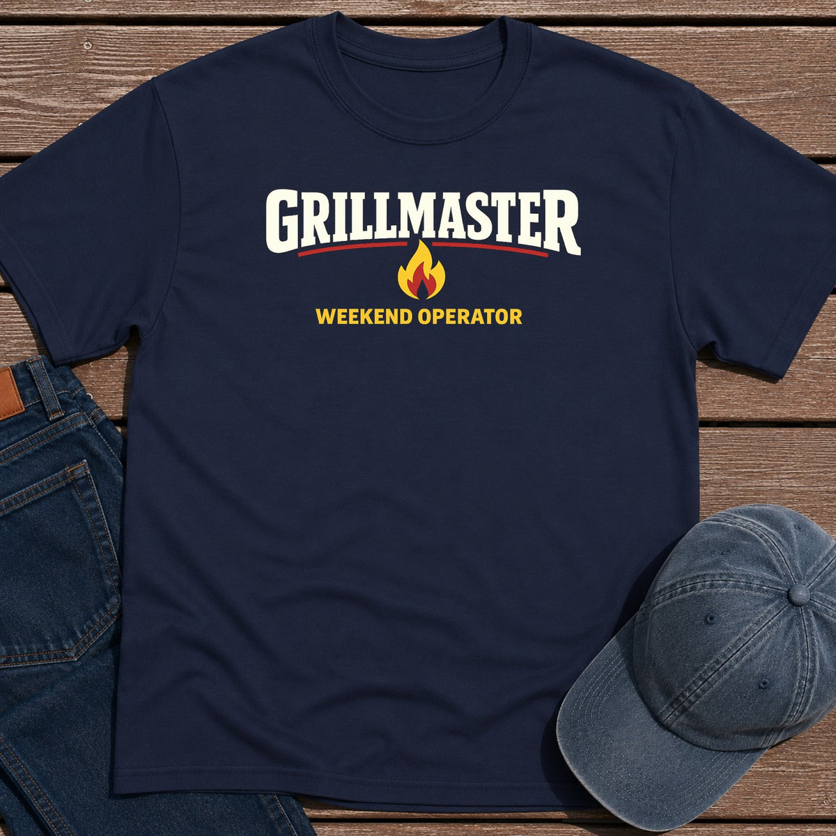 Grillmaster T-Shirt - Navy