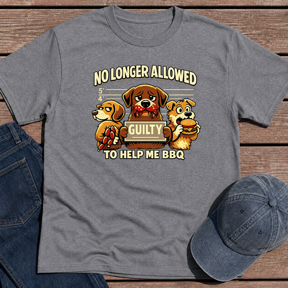 Guilty Dogs T-Shirt - Tweed