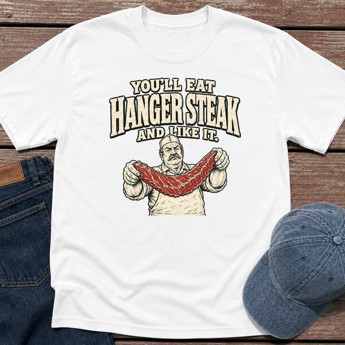 Hanger Steak T-Shirt - White