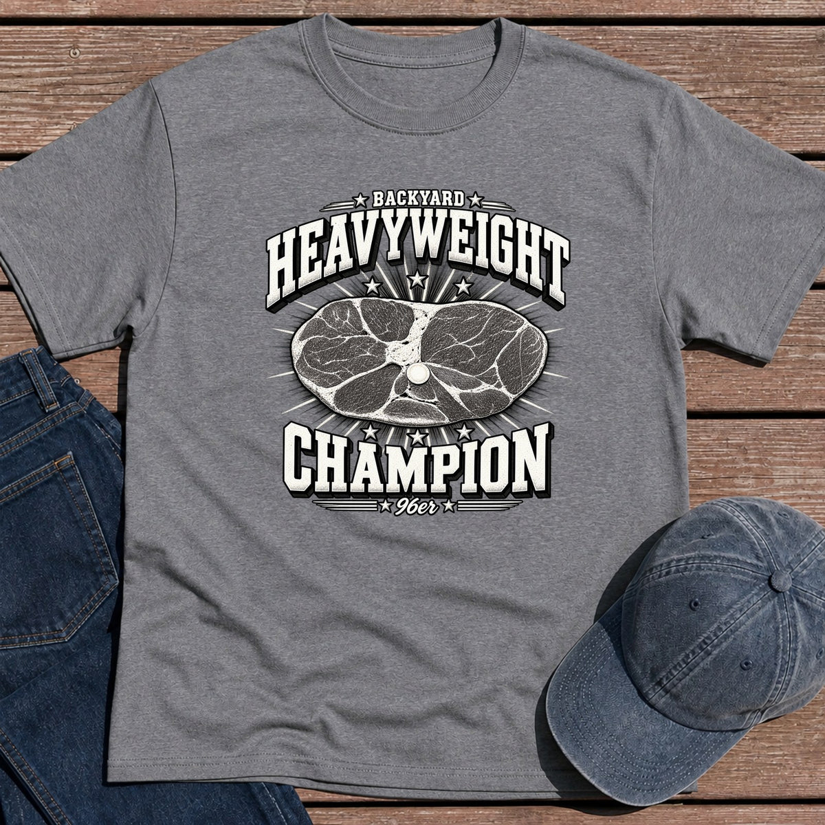 Heavyweight Champ T-Shirt - Tweed