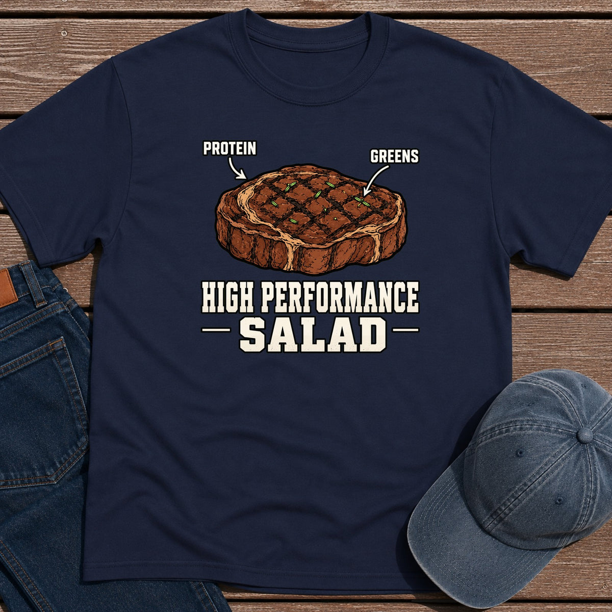 High Performance T-Shirt - Navy