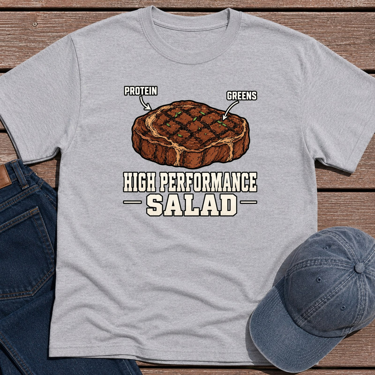 High Performance T-Shirt - Sport Grey