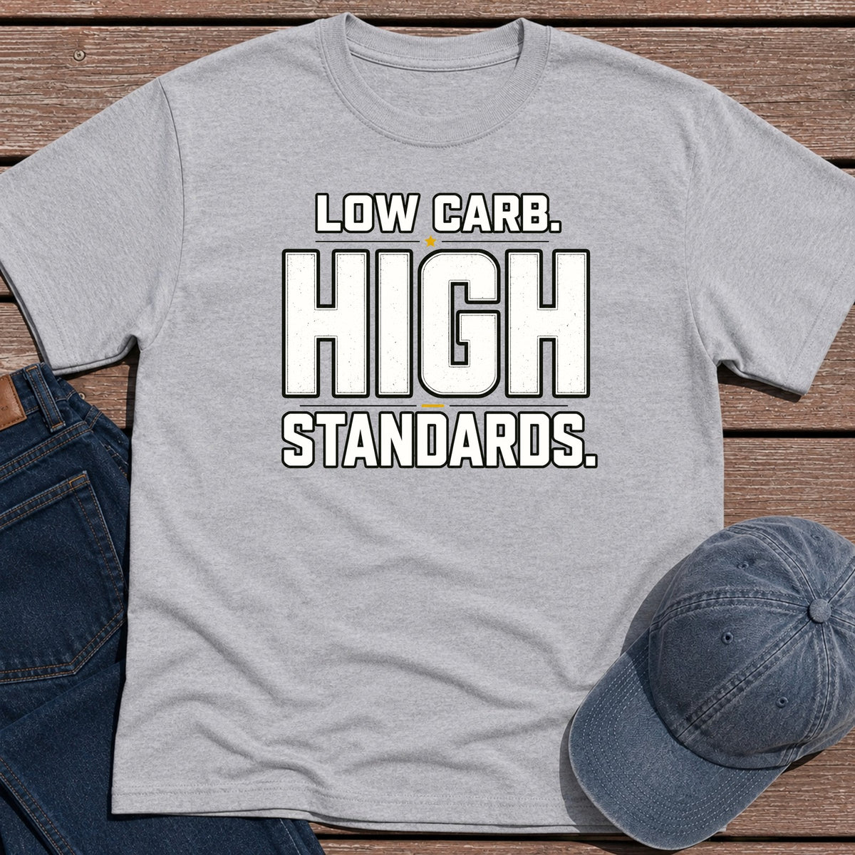 Low Carb Standards T-Shirt - Sport Grey