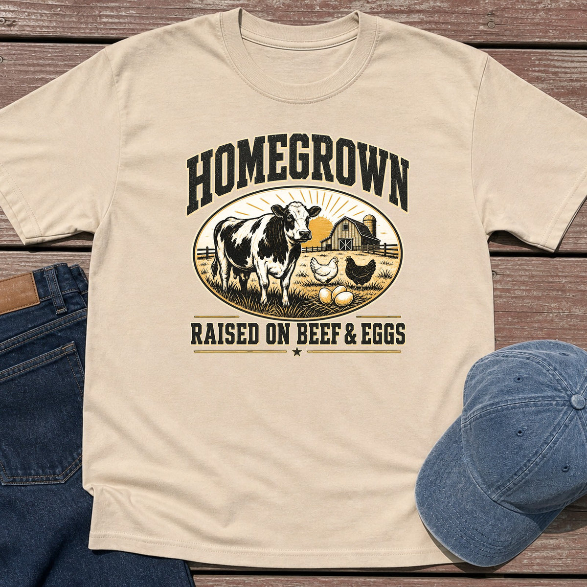 Homegrown T-Shirt - Sand