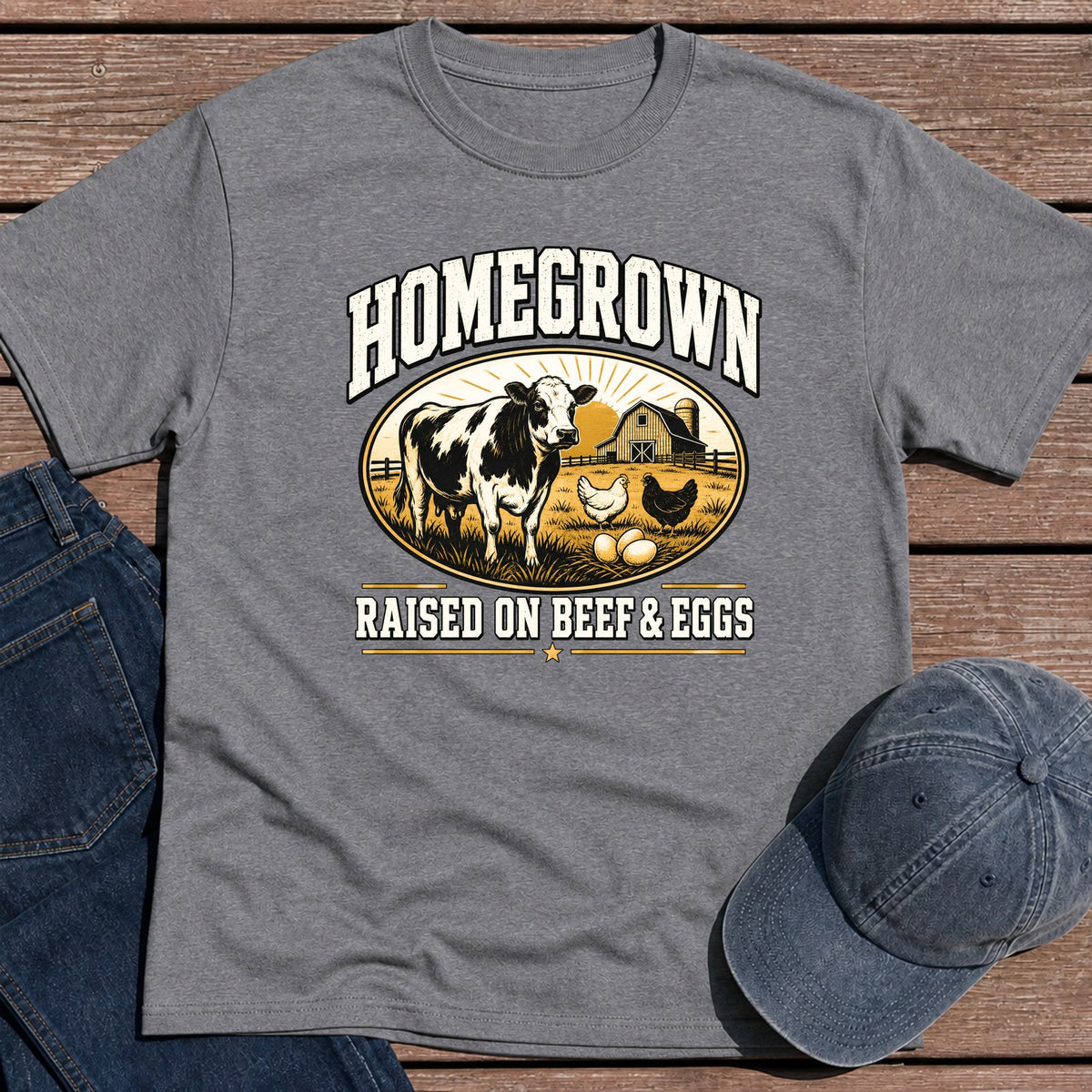 Homegrown T-Shirt - Tweed