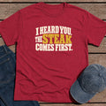 I Heard You T-Shirt - Antique Cherry Red