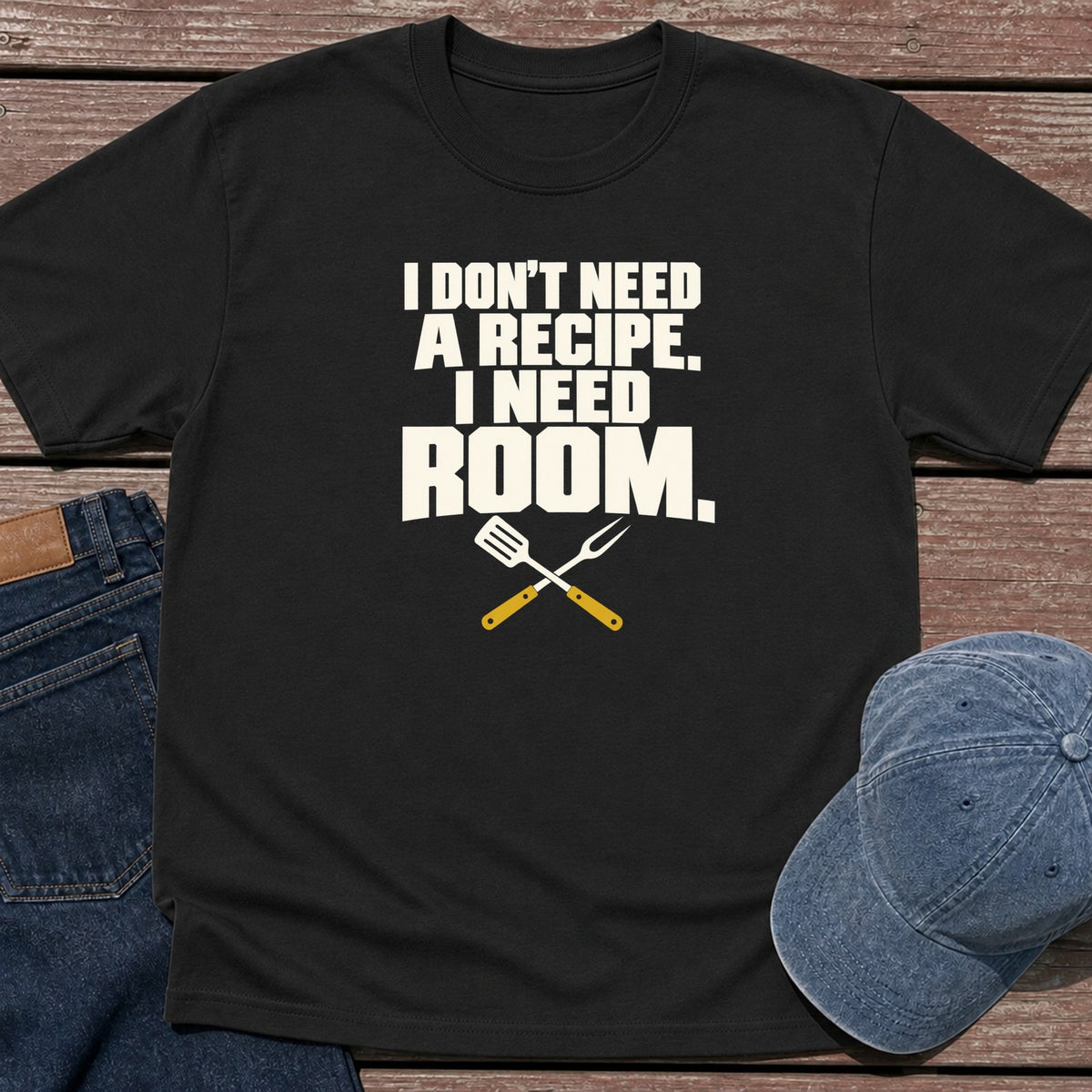I Need Room T-Shirt - Black