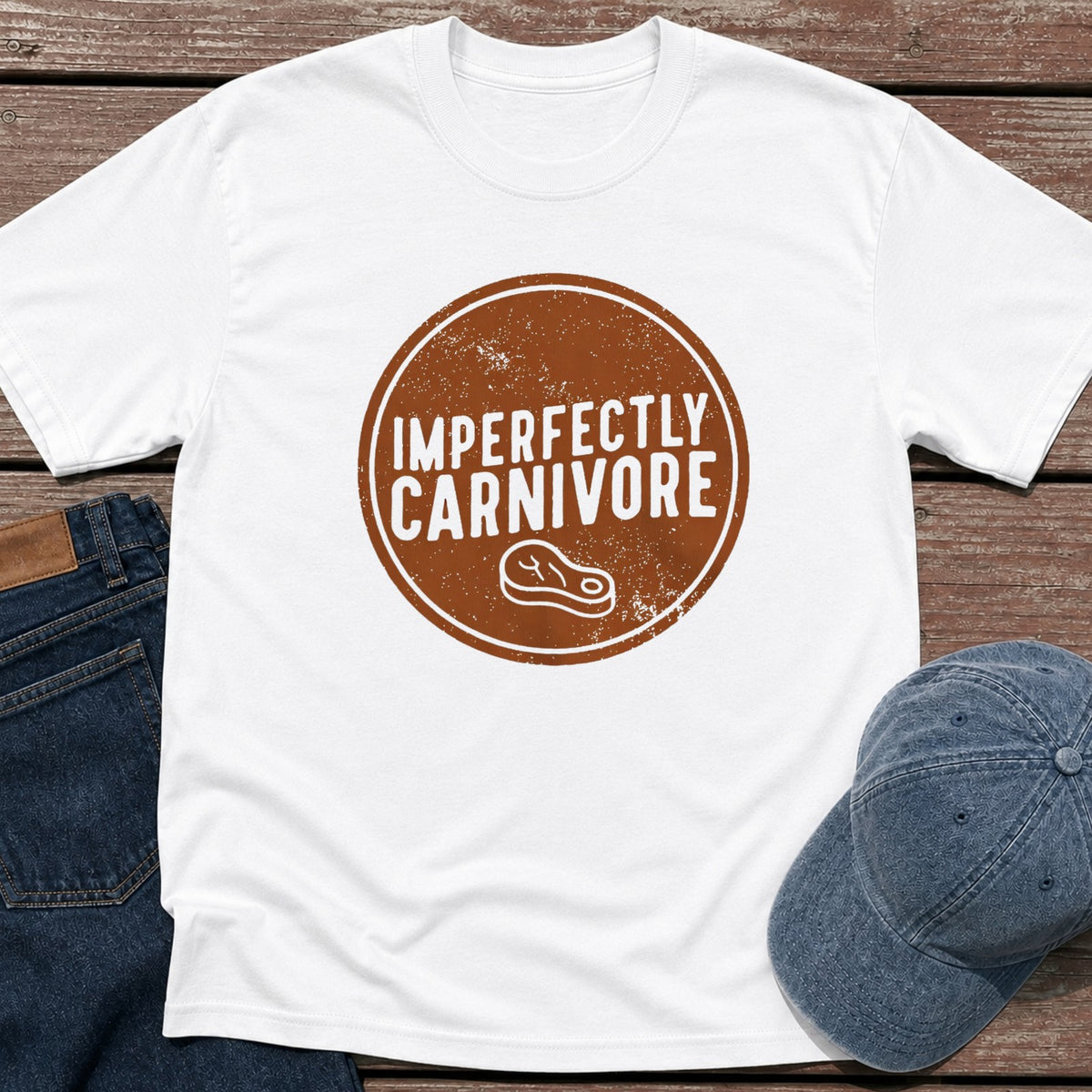 Imperfectly T-Shirt - White