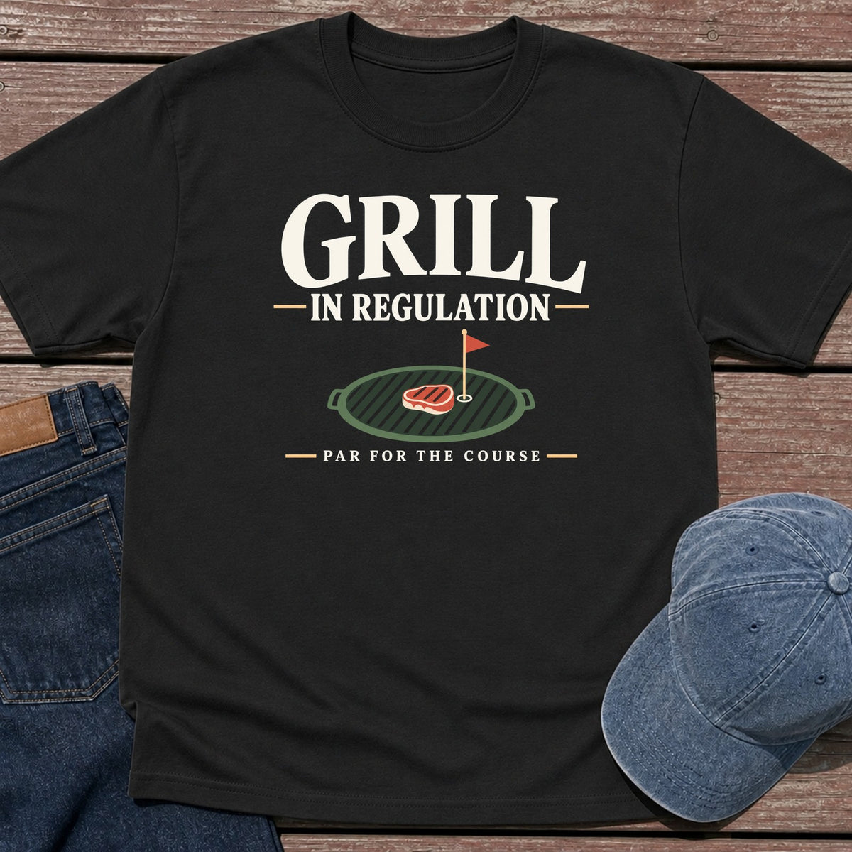 In Regulation T-Shirt - Black