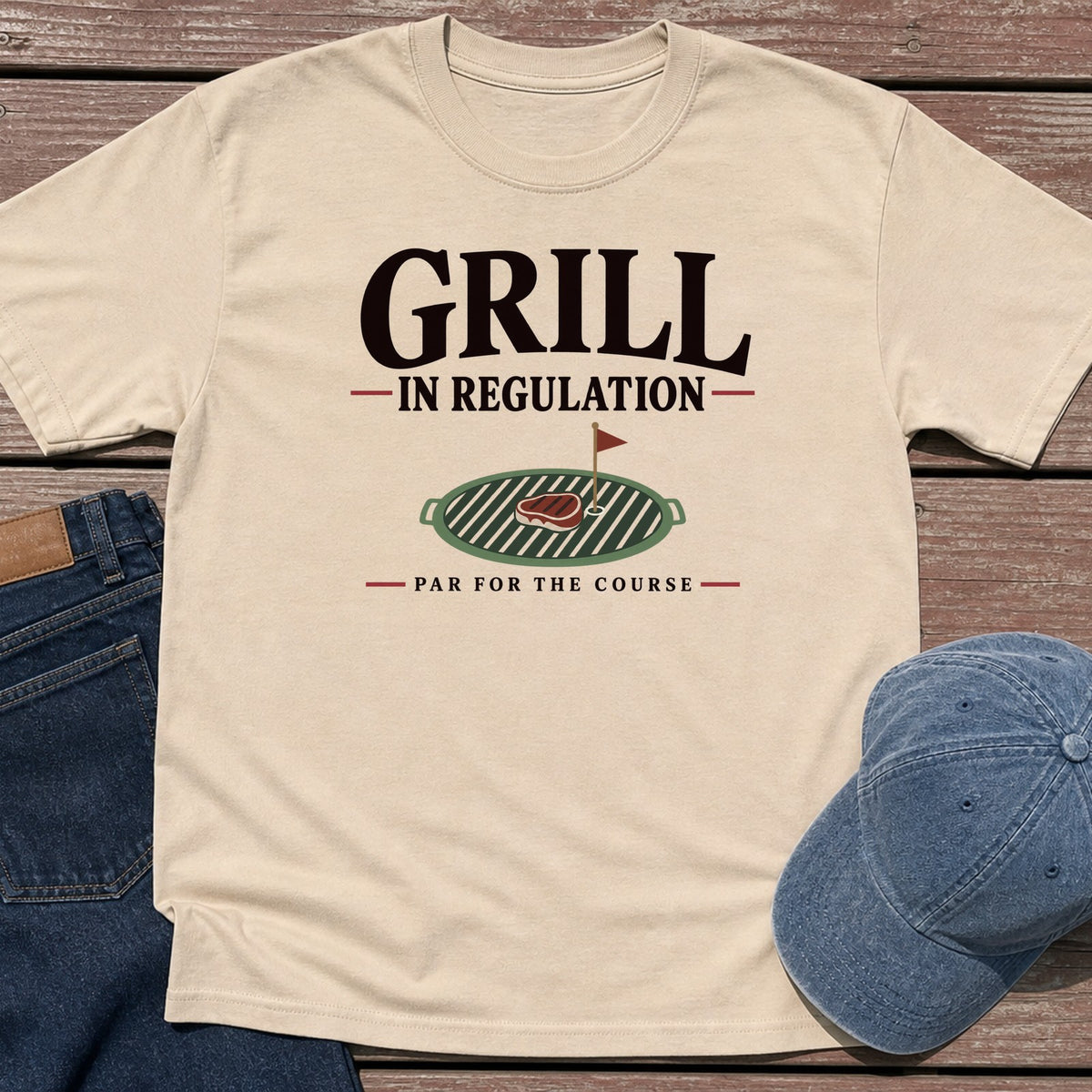 In Regulation T-Shirt - Sand