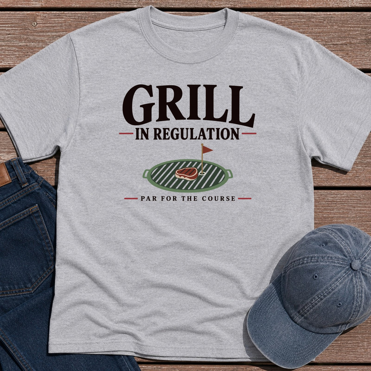 In Regulation T-Shirt - Sport Grey